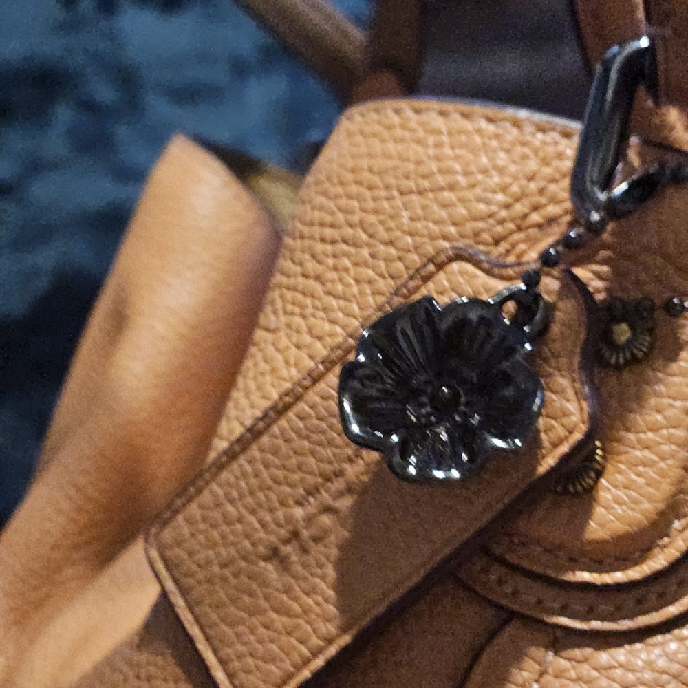 Coach Tan Leather Women's Bag - Picture 4 of 8